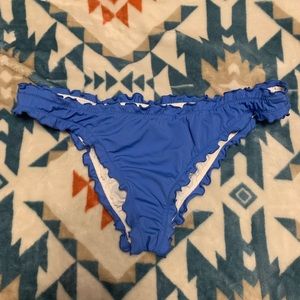 Blue bikini bottoms